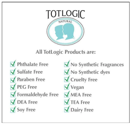 Totlogic chemical free list