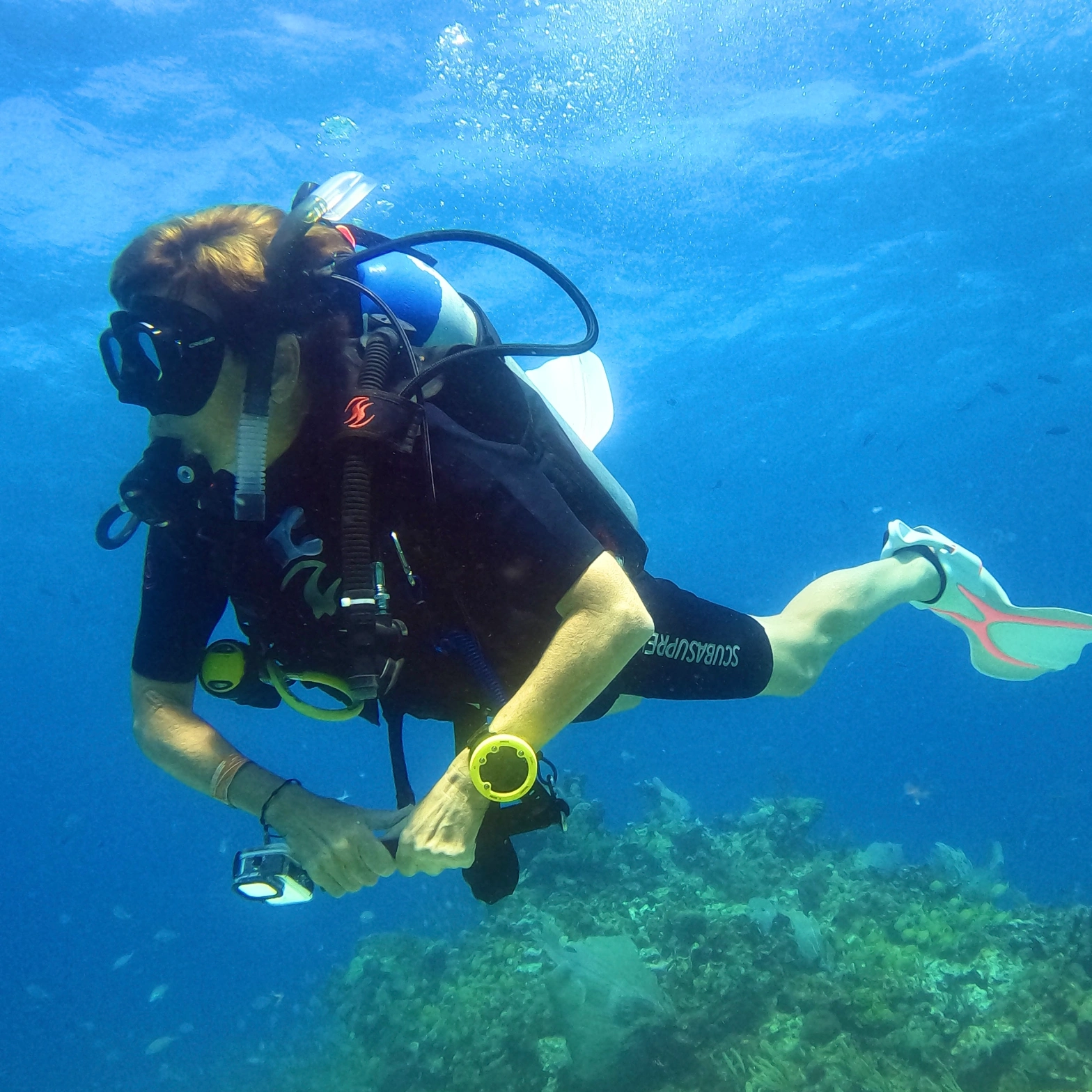 Confident female scuba divers BWRAF, 5 point descent, and ascent – A Scuba  Woman